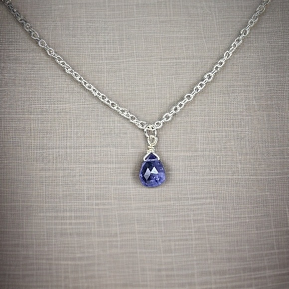Genuine Tanzanite Pendant Necklace! - Picture 10 of 10
